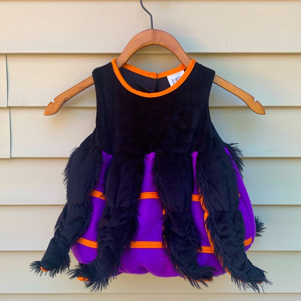 1-2T itsy bitsy spider plush costume